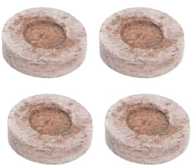 SHERCHPRY 10 Pezzi Blocchi di Torba Compressa per Germinazione Piante, Pellet di Torba da 3cm, Facile da Usare Alto Tasso di Successo, per Coltivazione Domestica e Vivaio