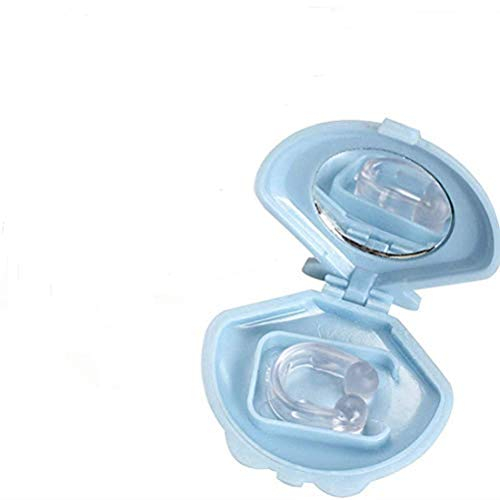 Silent Sleep Silicon Snore Stopper Anti Schnarchen Nase Clips Aids