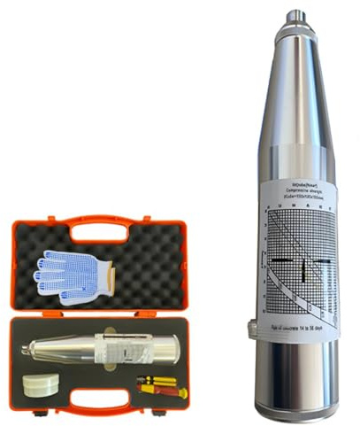 GLTL Beton-Rückprallhammer-Tester ZC3-A Resiliometer-Hammer-Testgerät, 10–60 MPa (ASTM C 805, ISO 8045)