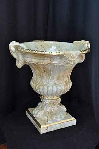 JV Moebel XXL Design Blumen Topf Dekoration Vase Vasen Handarbeit Deko Kelch Pokal 69cm