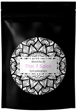 Thai 7-Gewürz Mischung – Für 10 Familienmahlzeiten – Ohne künstliche Zusatzstoffe – Einfache Rezepte – Authentisch & aromatisch für Pfannengerichte & die asiatische Küche