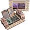 CZYY Gloomhaven/Frosthaven Spieler-Dashboard mit HP & XP Zifferblatt-Trackern, 2 Stück, Birke Sperrholz Hero Organizer für Platz auf Ihrem Tisch