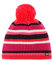 Eisbär Kinder Clip Pompon MÜ Kids Mütze, divapink-li.pink-aubergine-Pit, 55
