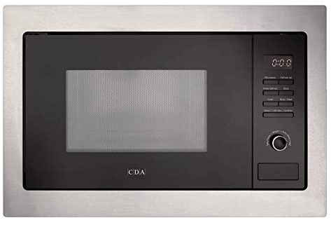 VM131SS 25L Stainless Steel & Black Integrated Built In 900W Microwave Oven