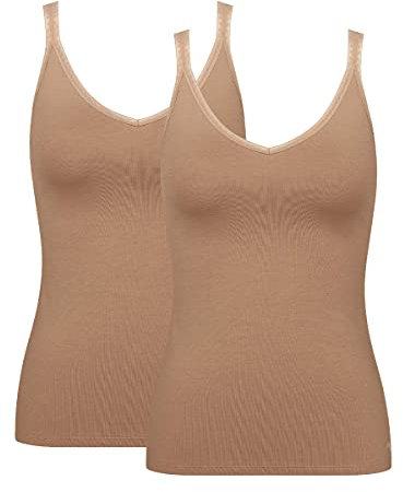 Sloggi Damen GO Shirt 01 C2P, Nostalgic Brown, XL