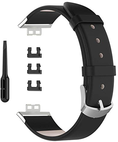 Bracelet de remplacement en cuir, bracelet de montre de sport pour montre intelligente HUAWEI Watch FIT