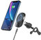 E EGOWAY Magnetic Wireless Car Charger Mount, 15W Qi Fast Charging Stand Automobile Phone Holder Compatible with i-Phone 12/12 Mini/12 Pro/12 Pro MAX Samsung S10 S9 (Black)