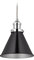 Relaxdays Hängelampe Industrial, HxD: 130 x 18,5 cm, Metall Pendelleuchte, E27-Fassung, Esszimmer Lampe, schwarz/silber, 10039576_46