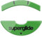 Superglide1 Mausfüße / Skates mit superglatter polierter Oberfläche, hergestellt aus ultrastarkem, makellosem Glas, superschnelle, glatte und langlebige Sohle für Razer Viper 8K / Viper, Grün