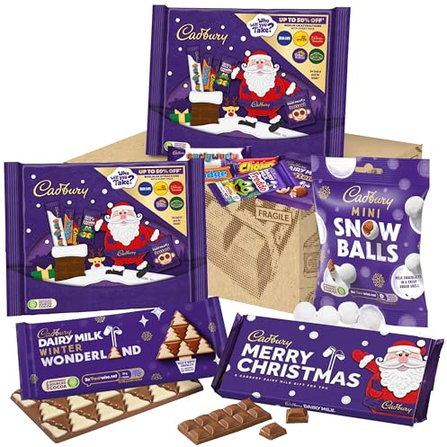 Cadbury Christmas Super fun Chocolate Pack by Cadbury Gifts Direct