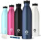 Fjbottle Gourde Isotherme 1L, Bouteille Isotherme Gourde Inox Bouche Standard Étanche, Sport Reutilisable sans BPA, pour Sport, Gym, Voyage
