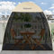 EighteenTek Screen House Room Pop-Up-Pavillon, Outdoor, Camping, Baldachin, Zelt, Sonnenschutz, Netzwände, Nicht wasserdicht, 2,1 m x 1,2 m x 1,8 m, Beige