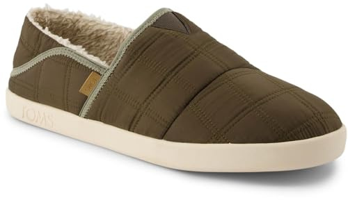 TOMS Men's Camden Slipper, Canteen Quilted Woven, 8 UK