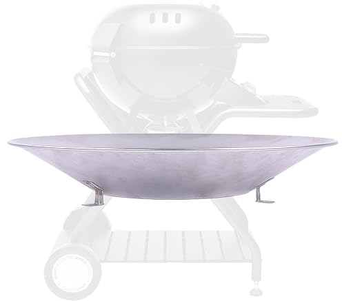 Outdoorchef Ersatz Trichter für 570er Gas Grill Kugel 1 Stück OBERER RING Gas Grill Kugelgrill Outdoorchef Edelstahl ⌀ 49 cm Höhe 12 cm [Ascona, Montreux, Geneva] Alle Modelle Nr. 18.325.30