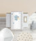 Baby Wickelauflage mit Verstärkung 70 x 47 cm Teddy - Wickelplatte für Babybett - Wickelaufsatz und Bettumrandung - Changing Mat Zubehör