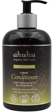 ahuhu organic hair care Deep Cleanse Lemon Conditioner 500ml Tiefenreinigend