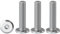 Drenky Tornillos De Cabeza Plana Hexagonal M4 X 30 mm Tornillos Tornillos Herramientas De Tornillos Allen Acero Inoxidable A2 V2A Tornillos Rosca Completa Para Muebles, 20 Piezas