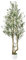 Alupssuc 5FT Artificial Olive Tree Big tall Fake Plants, 5 Feet Artificial Olive Silk Plants Indoors with Curved Trunk in Pots, Fake Tree for Home Office Living Room Indoor Outdoor Decor, 150cm