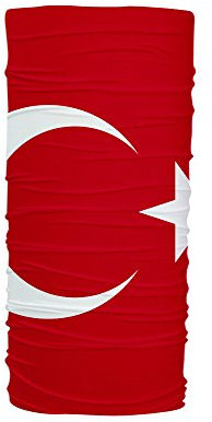 Herren Damen Gesichtsdekoration Türkei Flagge Halstuch Mikrofaser Haarband Bequem Magisches Stirnband Für Outdoor Radfahr Motorrad