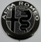 Auto Logo Emblem Badge für Alfa Romeo 147 156 159 Brera Mito Metallo,74mm,Frontklappe Kofferraum Heckklappen Logo Aufkleber Selbstklebend Karosserie Styling Anbauteile Zubehör