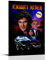 EGLOBICH Poster, Motiv: Knight Rider Key Art, TV-Show, dekoratives ästhetisches Leinwandposter, 50 x 75 cm, Rahmen-Knight Rider Key Art