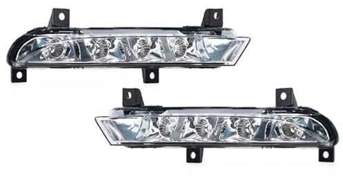 Generisch Nebelscheinwerfer für Skoda für Octavia A5 A6 RS 2009 2010 2011-2013 LED-Nebelscheinwerfer Frontstoßstangenlicht Fahrlicht Tagfahrlicht Signallicht Nebelscheinwerfer