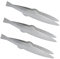 Alipis Fish Bone Tweezers Professional Stainless Steel Tweezers Flat Fishbone Clip Tong for Kitchen