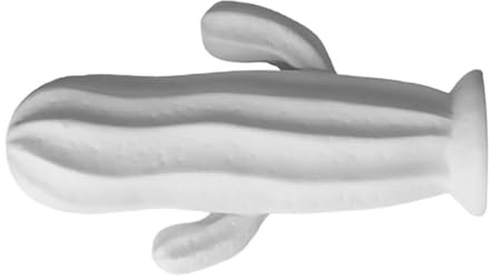 UKCOCO Decorazione Ceramica Cactus Bianco Artistica e Creativa Ornamento Semplice per Interni Statua Decorativa in Porcellana Idea Regalo per Casa e Ufficio