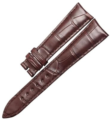 CIEMJSYNF Kompatibel mit ROLEX CELLINI 50525 ALLIGATORLEDER-UHRENARMBAND