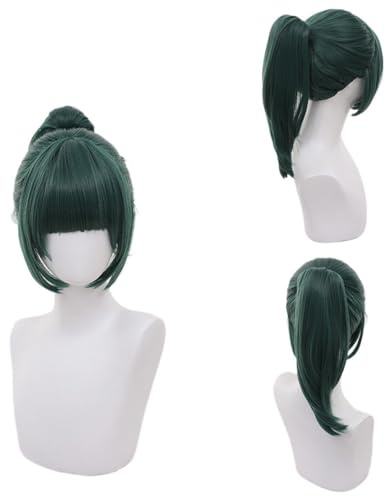 JJS Cosplay wig made for Jujutsu Zenin Maki 1
