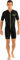Cressi, Lido Man 2 mm, High Stretch Neopren Shorty Neoprenanzug, Herren, Schwarz-Grün, 2XL