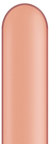 Qualatex 57741 260Q Modellierballons – Metallic Roségold (100 Stück)