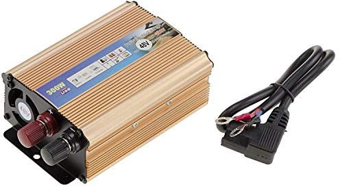 KALEA-INFORMATIQUE Convertitore di tensione da 48 V in ingresso a 220 V in uscita. Potenza continua 300 WATTS, potenza di picco 600W
