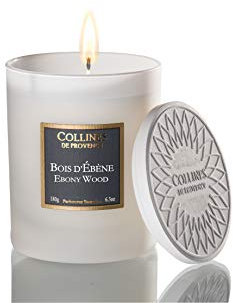 Collines de Provence Duftkerze, Ebenholz, 180 g