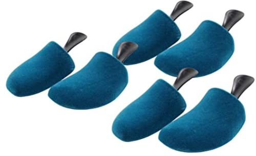 Delfa 3 pairs Toe puffs, foam shoe tree “3D”, special shaped for sneaker, trainers and comfort shoes