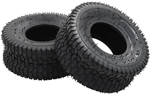 vidaXL Pneumatico per carriola e camera d'aria 4 pezzi 15 x 6.00-6 4PR Gomma