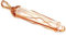 Hijet Crystal Copper Coil Winding Raw Gemstone Spiral Pendant Approx. 20-30 Grams. Approx .2-2.5 Inch Long Wealth Stress Relief.