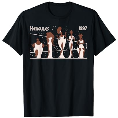 Disney Hercules 1997 Muses Portrait Constellation Camiseta