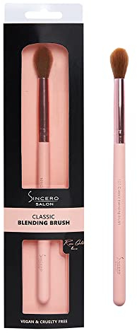 Sincero Salon Pinceaux Maquillages Yeux - Pinceau Pour Fard à Paupières - Idéal Pour Estomper les Yeux - Maquillage Femme - Accessoires de Maquillage et Outils - Maquillage Femme - 100% Végétalien