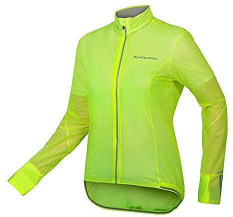Endura Damen Fs260-pro Adrenaline Race Cape Jacke, Hi-Viz Gelb, XXS