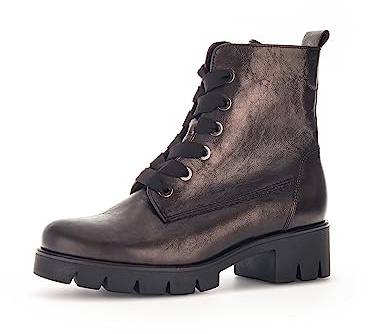 Gabor Damen Schnürstiefeletten, Frauen Schnürboots,Wechselfußbett,Best Fitting