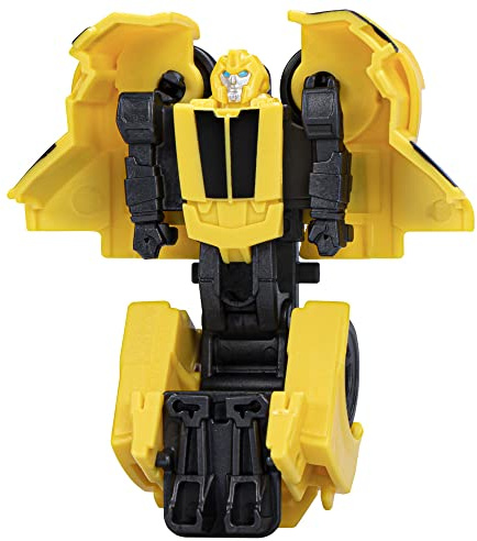 Transformers EarthSpark Tacticon Bumblebee Figur, 6 cm, Roboterspielzeug für Kinder, ab 6 Jahren