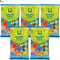BricoLoco Abono azul universal. ¡¡¡ 10 kgs.(5x2kgs)!!! Plantas interior y exterior, huerto, césped, frutales, cítricos, arbustos, rosales. Granulado. Fertilizante NPK (S) 10-12-18 (11) + azufre (5)