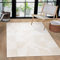 Paco Home Teppich Wohnzimmer Schlafzimmer Modern Kurzflor Skandinavisches Boho Muster Regenbogen japandi Geometrisch 3D Effekt Creme, Grösse:200x290 cm, Farbe:Creme 4