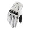 MAOTN Outdoor-Herren-Motorrad-Vollfingerhandschuhe, Offroad-Renn-Carbonfaser-Anti-Fall-Shell-Fahrradhandschuhe, rutschfeste und verschleißfeste Mountainbike-Fahrhandschuhe,White,L