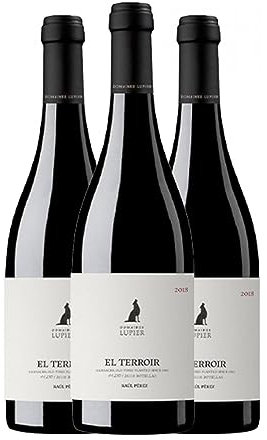 Lupier El Terroir Garnacha Navarra Crianza 75 cl Vino tinto (Caja de 3 Botellas de 75 cl)
