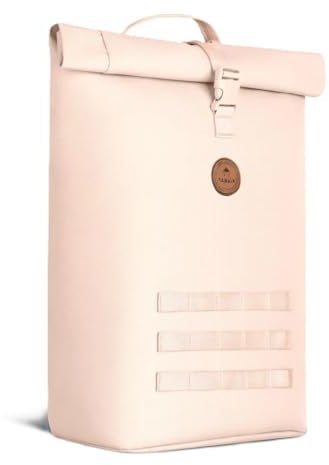 CABAIA - modèle Puerto Limon - Sac à dos Starter déperlant et Vegan - Doté d'un compartiment rembourré pour ordinateur 15 pouces - Elegant pour Homme et Femme - Ecole, Voyage et Affaires - 20 à 23L