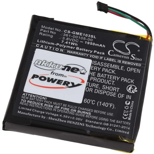 Akku für GPS Fahrrad-Computer Garmin Edge 1030, 3,8V, Li-Polymer
