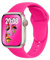 ELETTRONEO SBC1 Cinturino per Apple Watch Ultra 2 49mm, Serie 10 46mm, 9 8 7 45mm 41mm, SE 6 5 4 44mm 40mm, 3 2 1 42mm 38mm Donna Uomo Band Bracciale Sport Silicone, Rosa Rosa