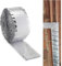 ADEPTNA Pipe Lagging Foil Insulation Wrap - 7.5m x 80mm | Premium Thermal Energy Saving Solution for Internal & External Pipe and Duct Insulation | Protects Against Freezing & Burns | UV Resistant